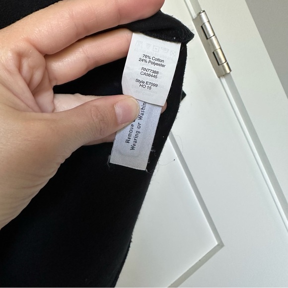 Madewell Painters Cropped Mock Neck Top - Picture 8 of 9